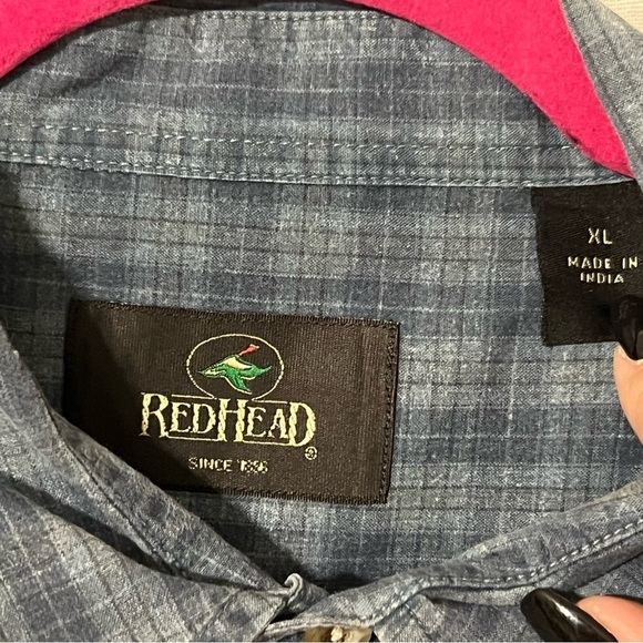 2 Men’s XL shirts 1 REDHEAD and 1 Cabelas camp shirts - Picture 6 of 10